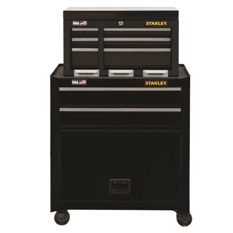 stanley 26in galvanized metal tool box|26 5 drawer tool chest.